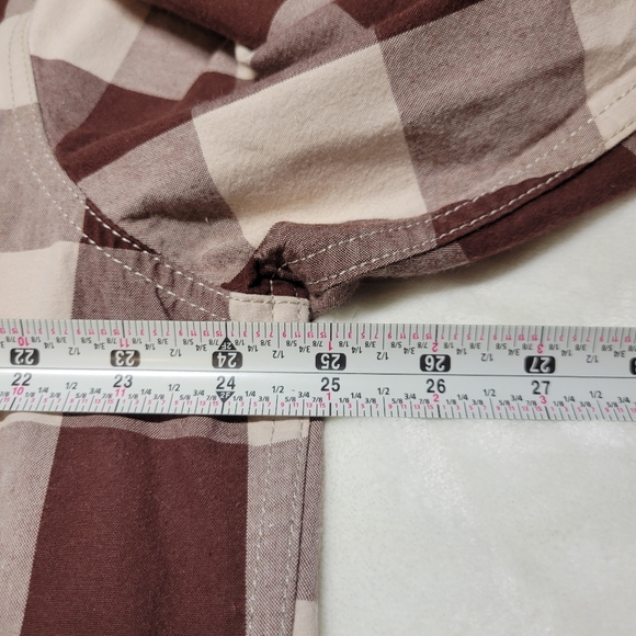 Filson Flannel Shirt Mens XL Red Maroon Plaid Alaskan Guide Outdoors Fishing - Picture 5 of 7